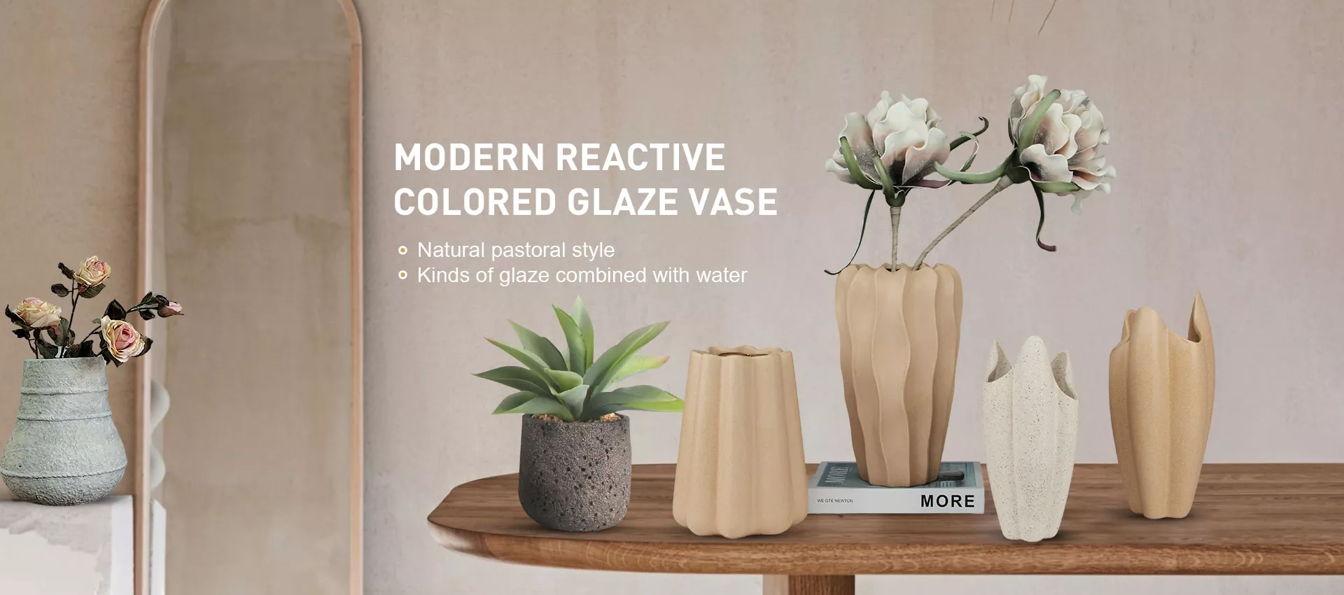 Dekorativna keramična vaza