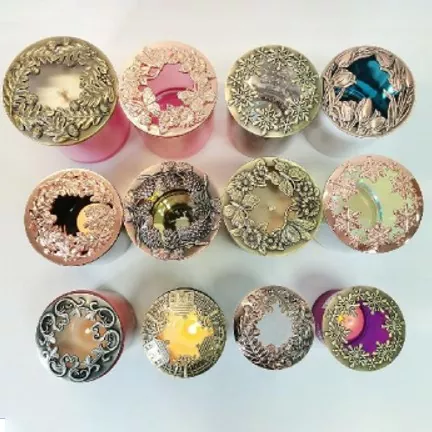 Universal Hollow Iron Candle Jar